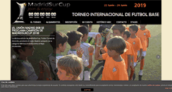 Desktop Screenshot of madridsurcup.com